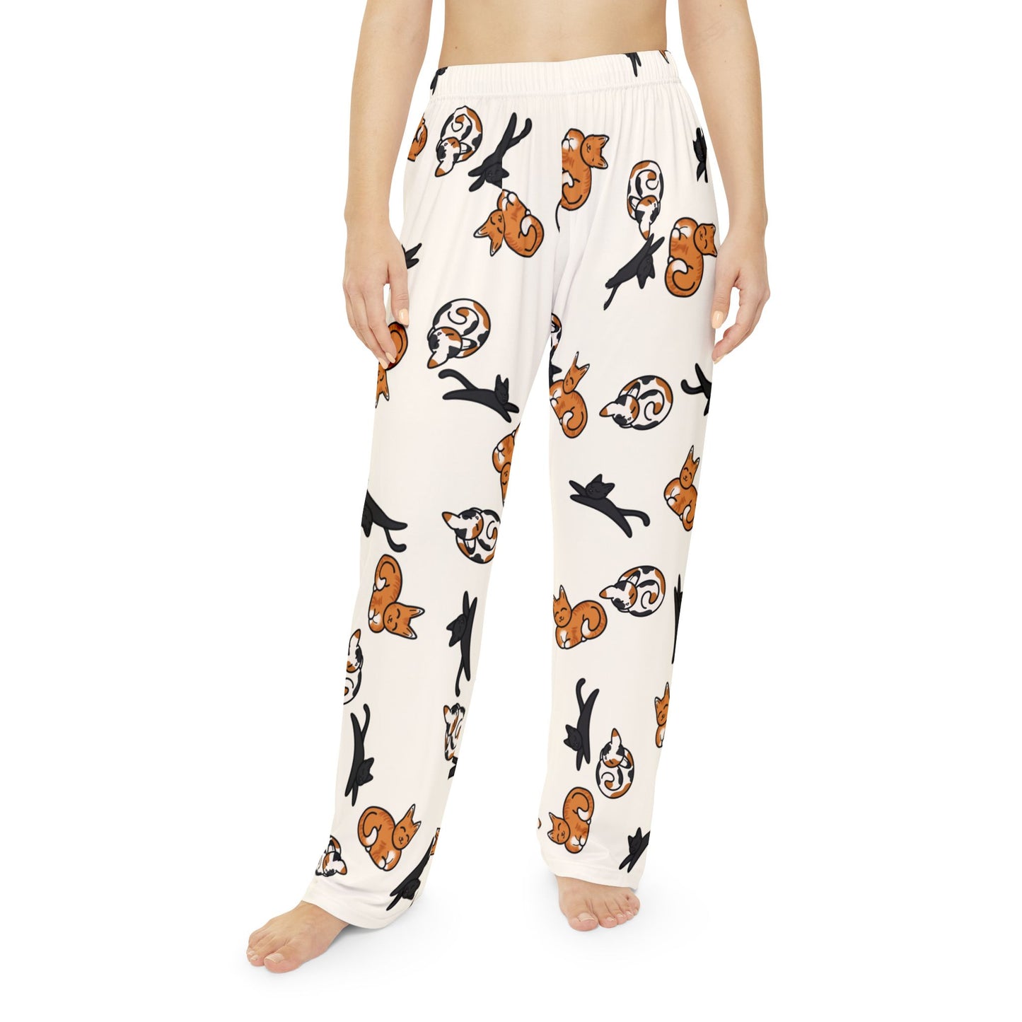 Cat Pajama Pants (AOP)