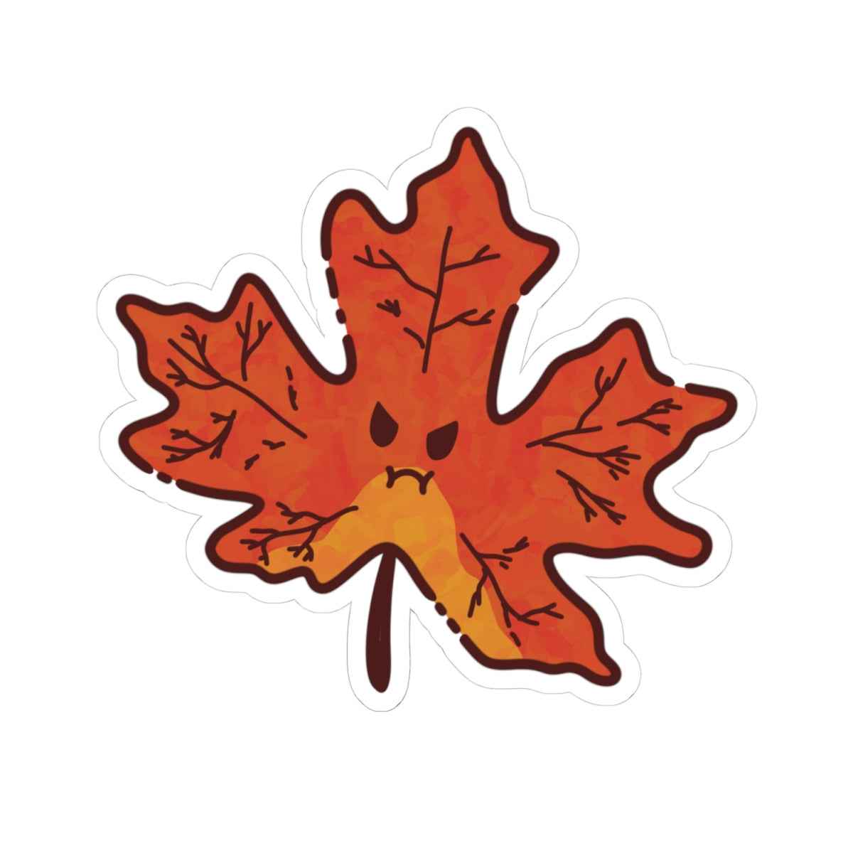 Autumn Leaf Sticker