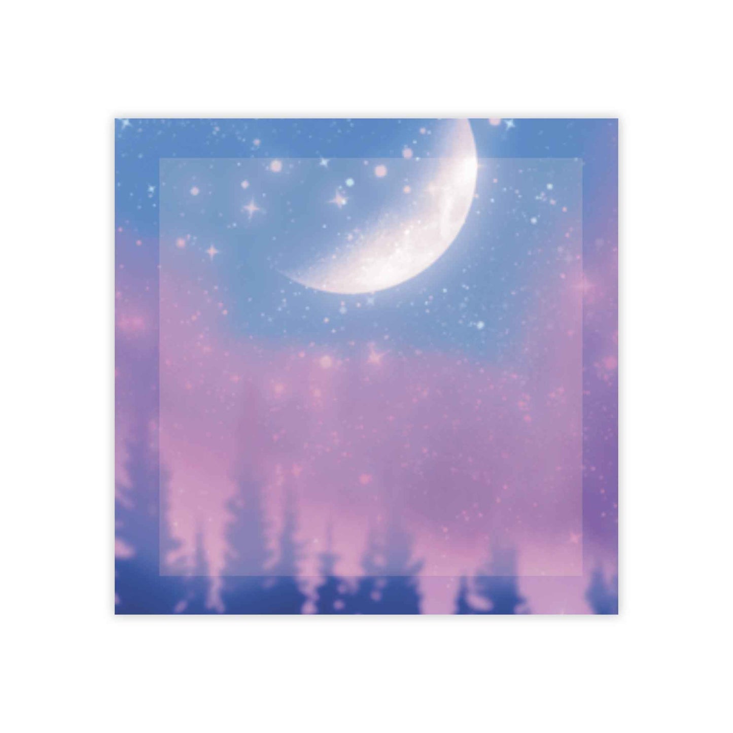 Dreamy Night Sky Post-it® Note Pads - Perfect for Journaling, Planning, Gifts, Stationery, Moon Lovers