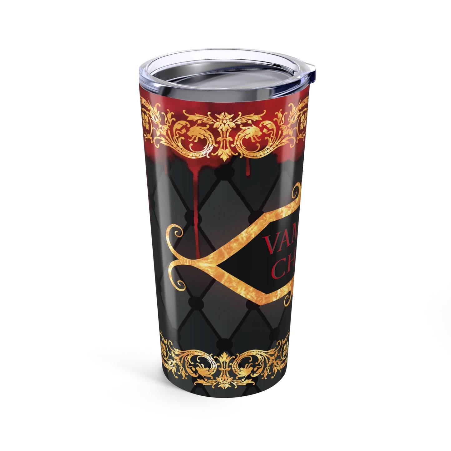 Gothic Vampire Tumbler 20oz - Halloween Theme
