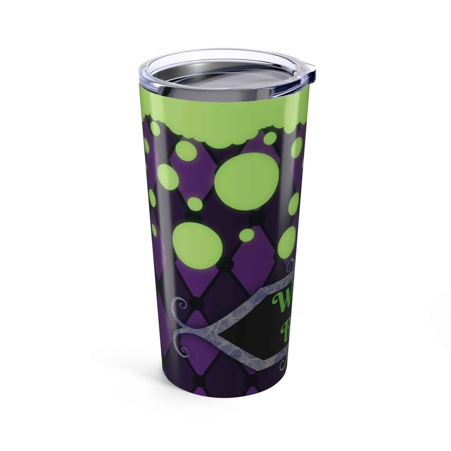 Halloween Tumbler 20oz - Witch's Brew Design