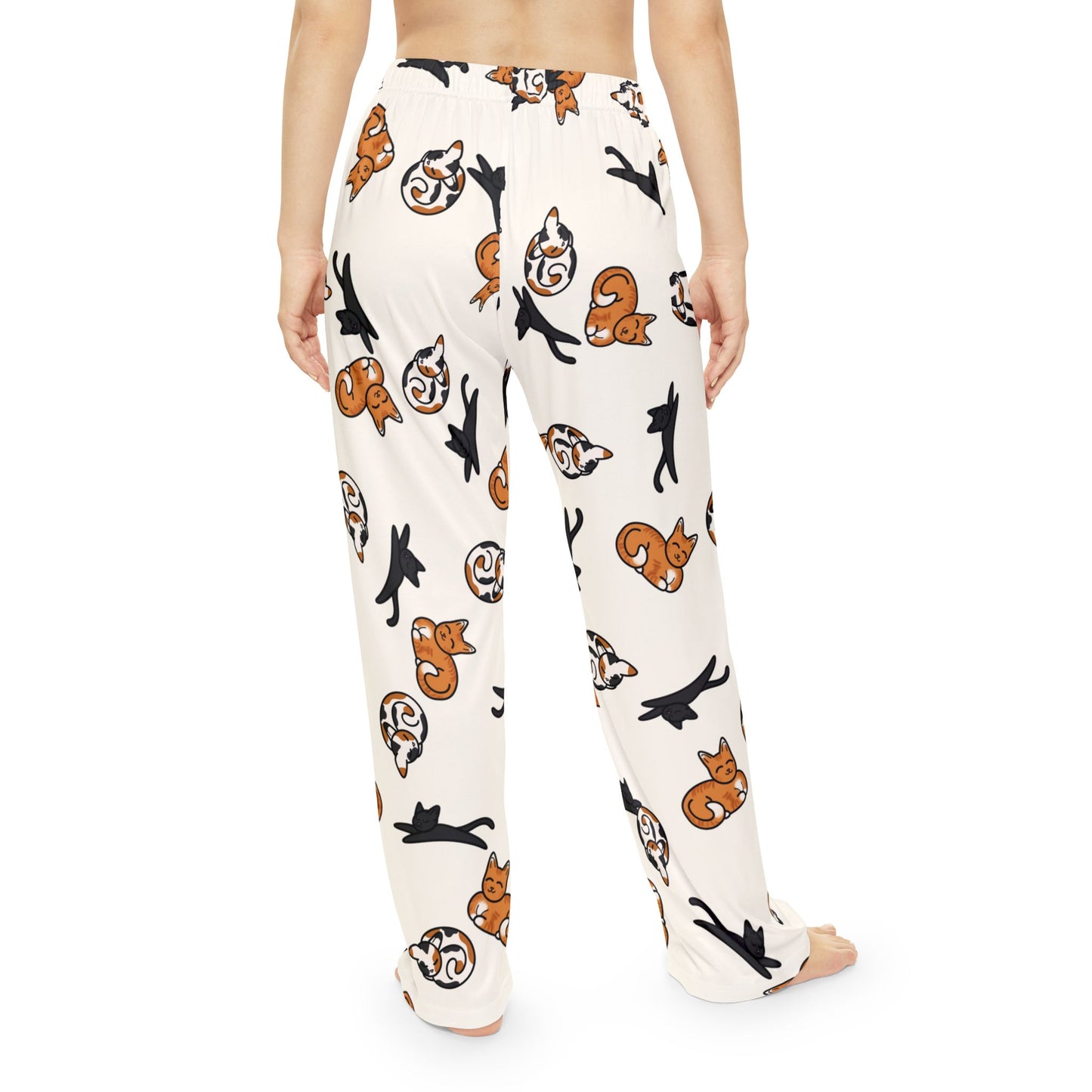 Cat Pajama Pants (AOP)