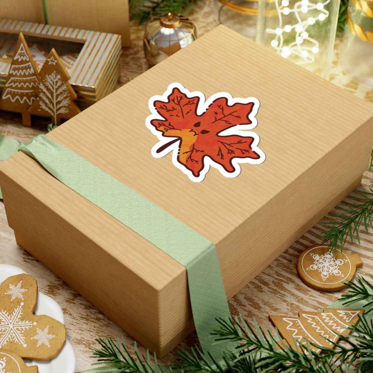 Autumn Leaf Sticker