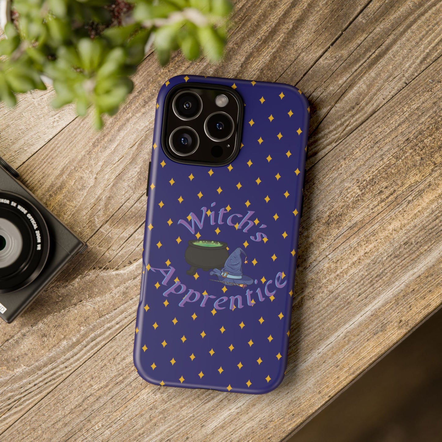 Witch's Apprentice Phone Case, Magical Mobile Cover, Halloween Accessories, Gift for Witches, Cute Phone Case, Unique Phone Protection