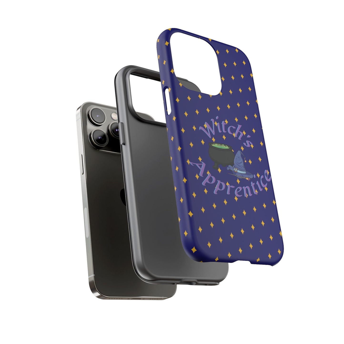Witch's Apprentice Phone Case, Magical Mobile Cover, Halloween Accessories, Gift for Witches, Cute Phone Case, Unique Phone Protection