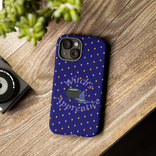 Witch's Apprentice Phone Case, Magical Mobile Cover, Halloween Accessories, Gift for Witches, Cute Phone Case, Unique Phone Protection