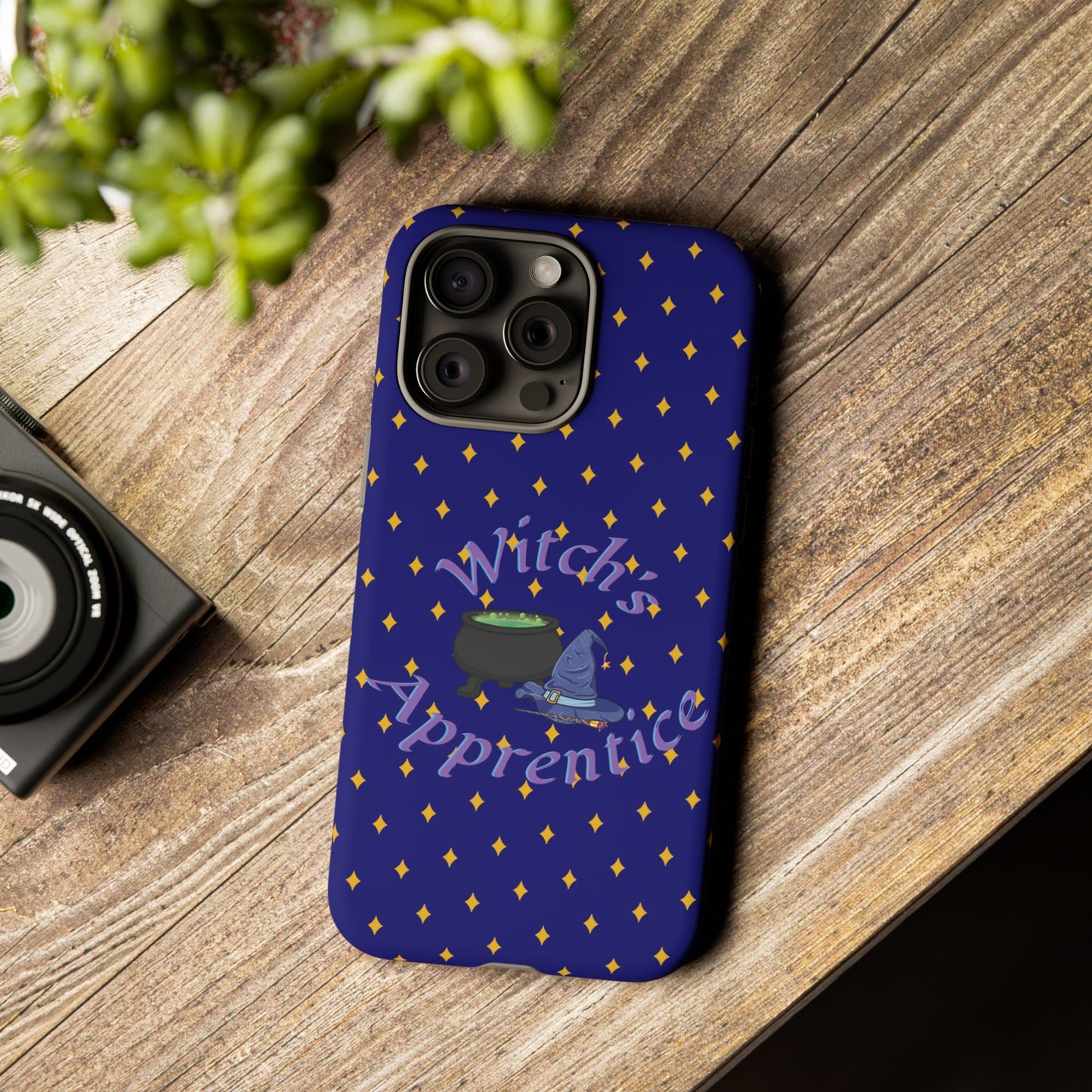 Witch's Apprentice Phone Case, Magical Mobile Cover, Halloween Accessories, Gift for Witches, Cute Phone Case, Unique Phone Protection