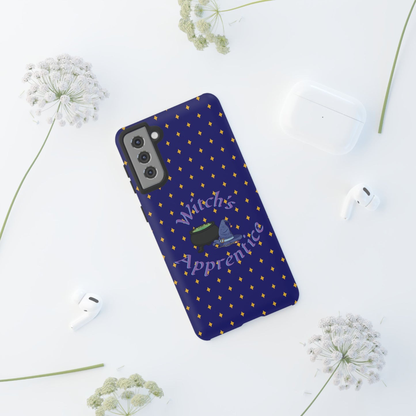 Witch's Apprentice Phone Case, Magical Mobile Cover, Halloween Accessories, Gift for Witches, Cute Phone Case, Unique Phone Protection
