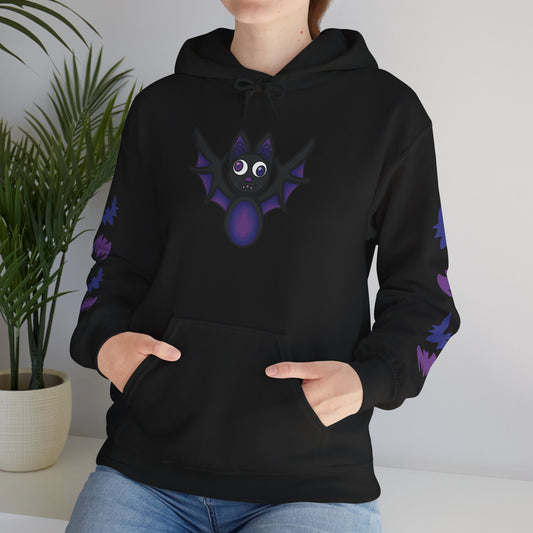 Bat Halloween Hooded Sweatshirt