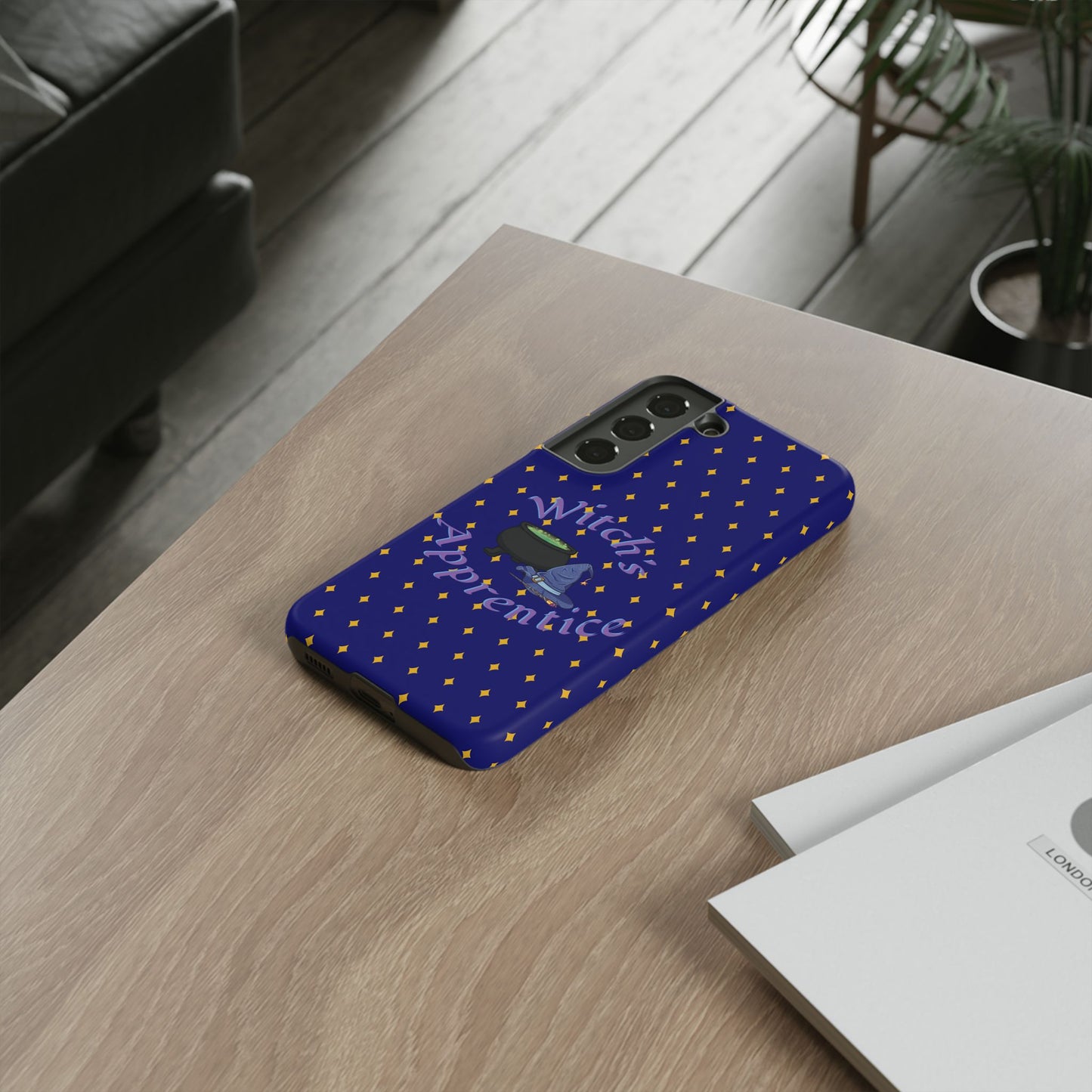 Witch's Apprentice Phone Case, Magical Mobile Cover, Halloween Accessories, Gift for Witches, Cute Phone Case, Unique Phone Protection