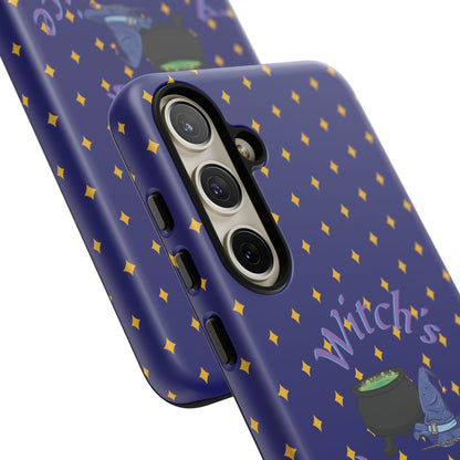 Witch's Apprentice Phone Case, Magical Mobile Cover, Halloween Accessories, Gift for Witches, Cute Phone Case, Unique Phone Protection