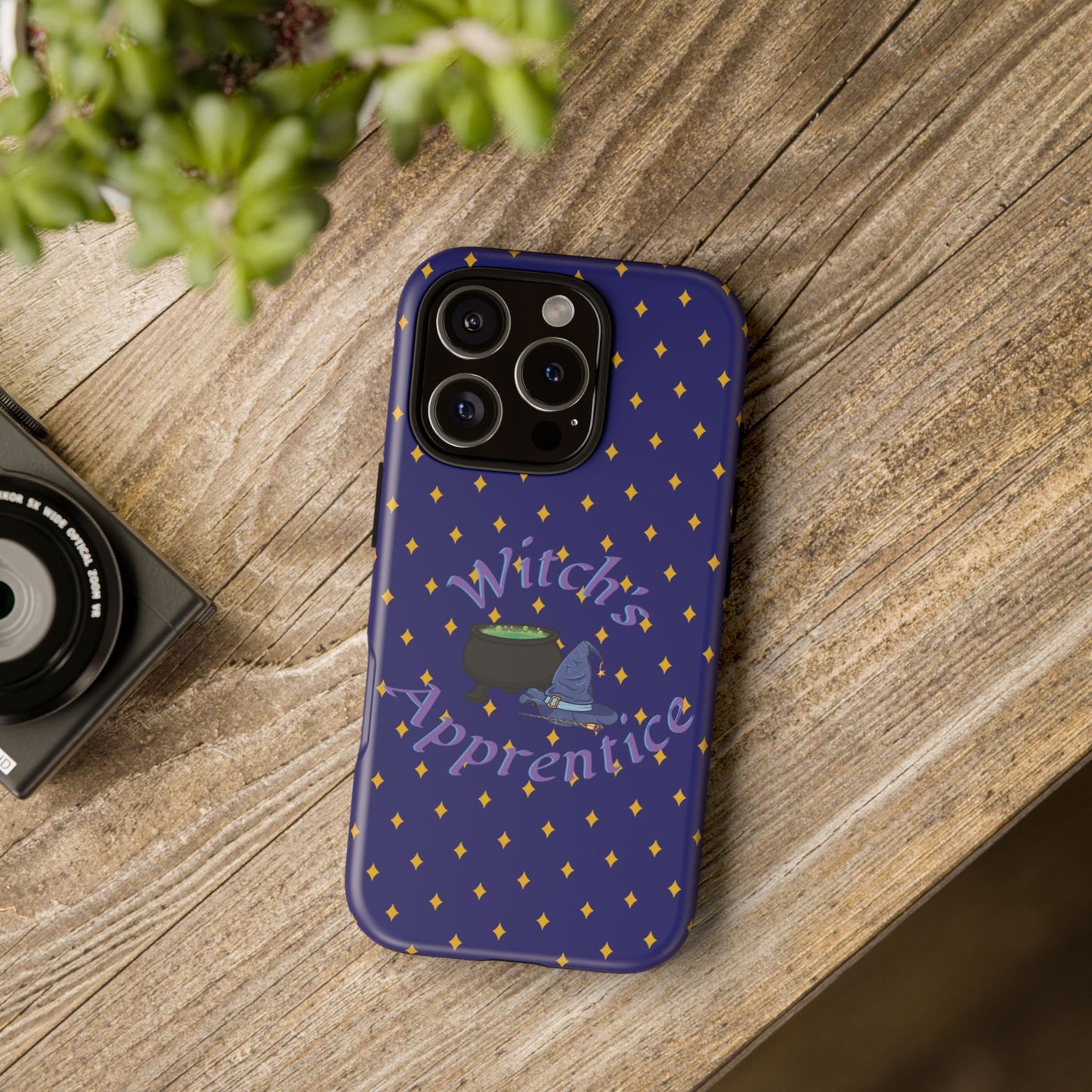 Witch's Apprentice Phone Case, Magical Mobile Cover, Halloween Accessories, Gift for Witches, Cute Phone Case, Unique Phone Protection