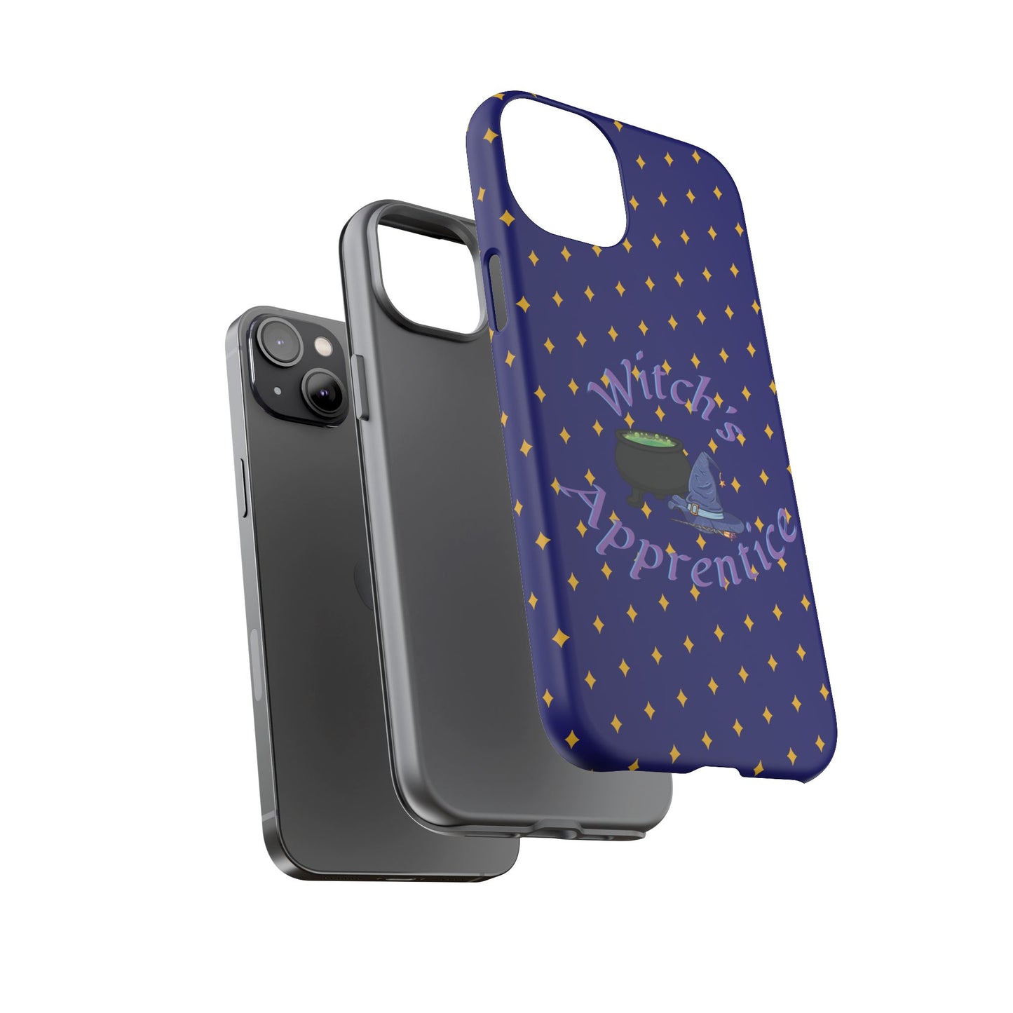 Witch's Apprentice Phone Case, Magical Mobile Cover, Halloween Accessories, Gift for Witches, Cute Phone Case, Unique Phone Protection