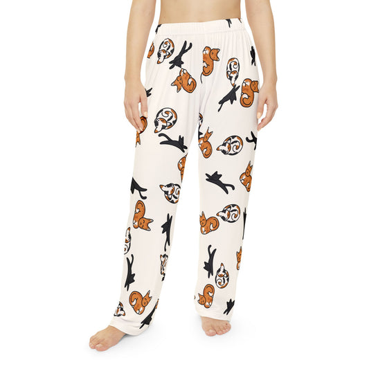 Cat Pajama Pants (AOP)