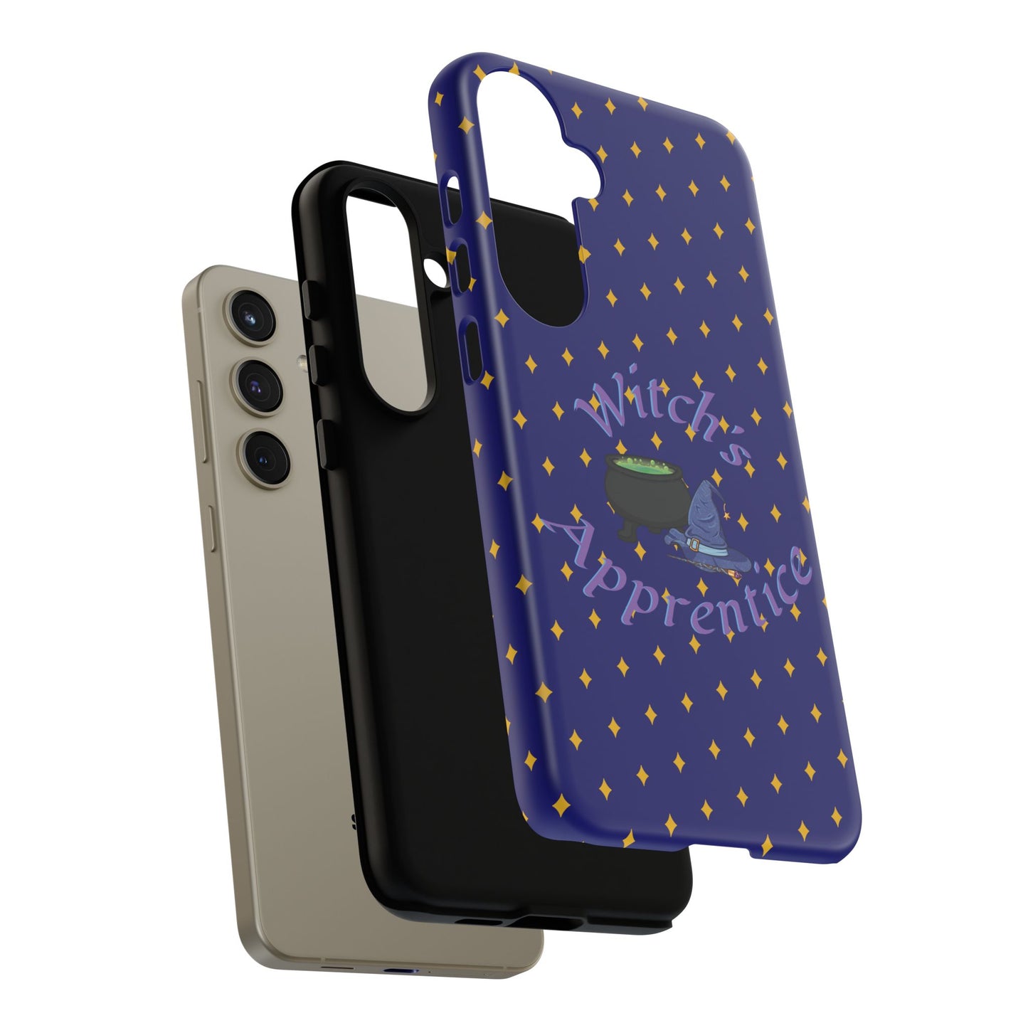 Witch's Apprentice Phone Case, Magical Mobile Cover, Halloween Accessories, Gift for Witches, Cute Phone Case, Unique Phone Protection