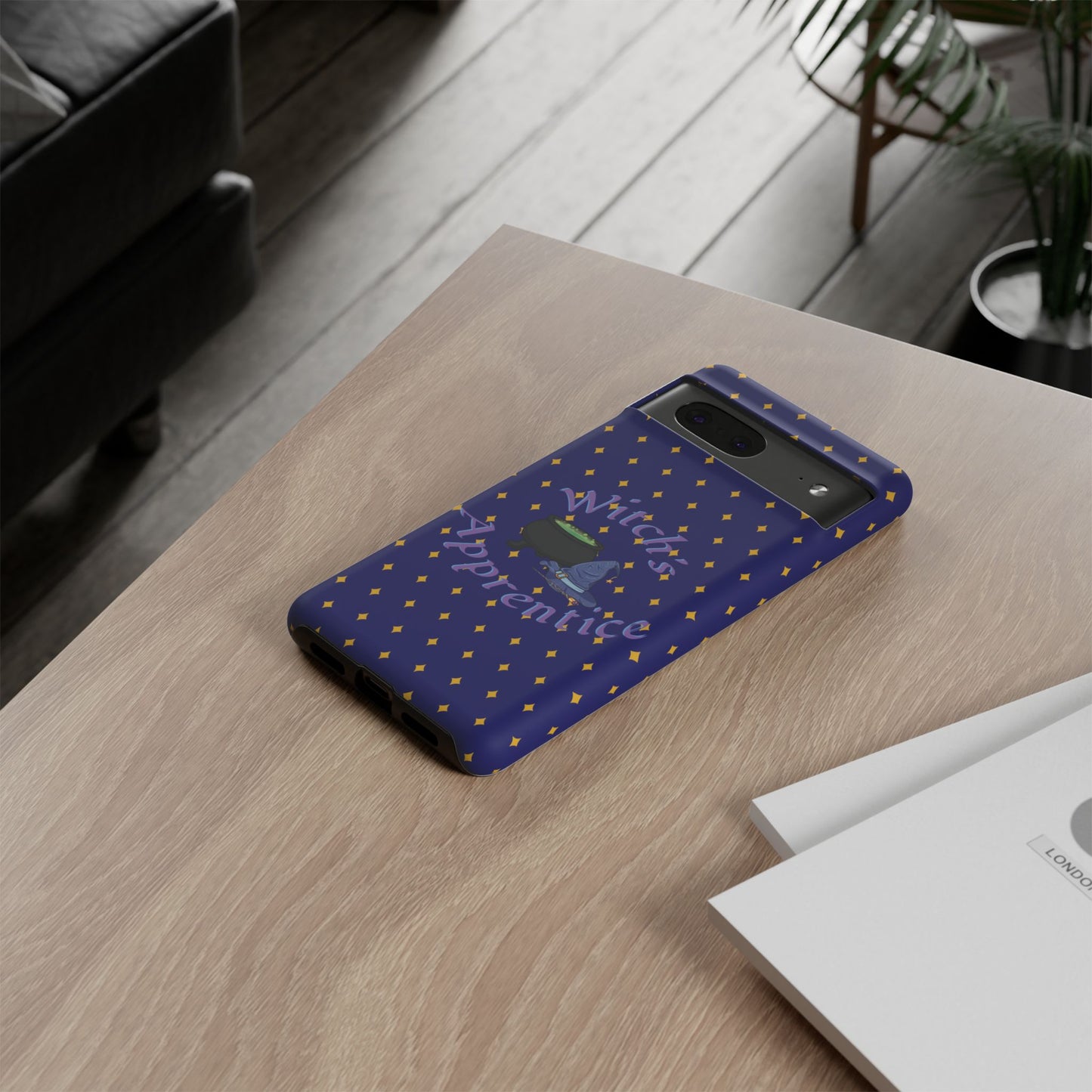 Witch's Apprentice Phone Case, Magical Mobile Cover, Halloween Accessories, Gift for Witches, Cute Phone Case, Unique Phone Protection
