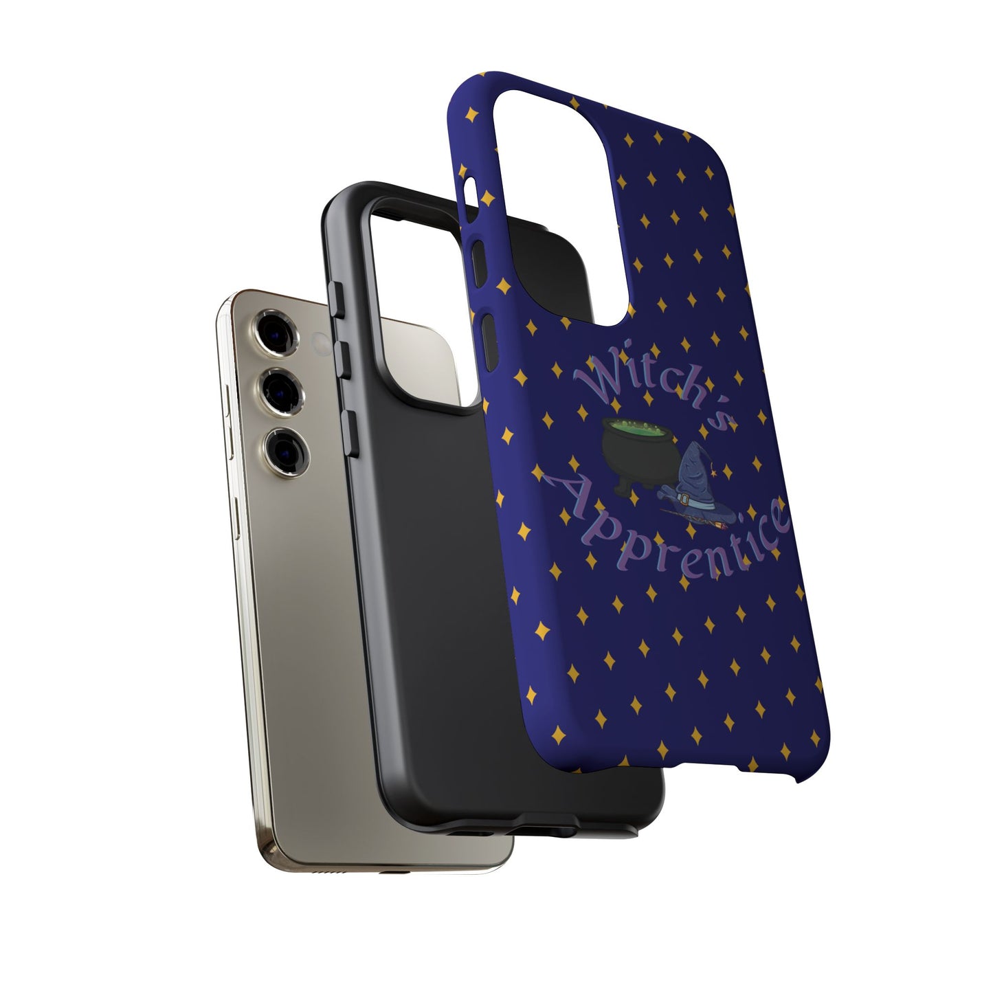 Witch's Apprentice Phone Case, Magical Mobile Cover, Halloween Accessories, Gift for Witches, Cute Phone Case, Unique Phone Protection