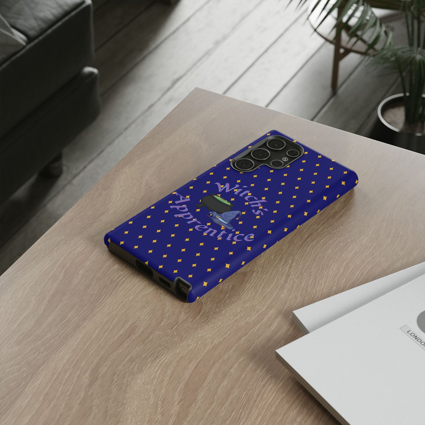 Witch's Apprentice Phone Case, Magical Mobile Cover, Halloween Accessories, Gift for Witches, Cute Phone Case, Unique Phone Protection