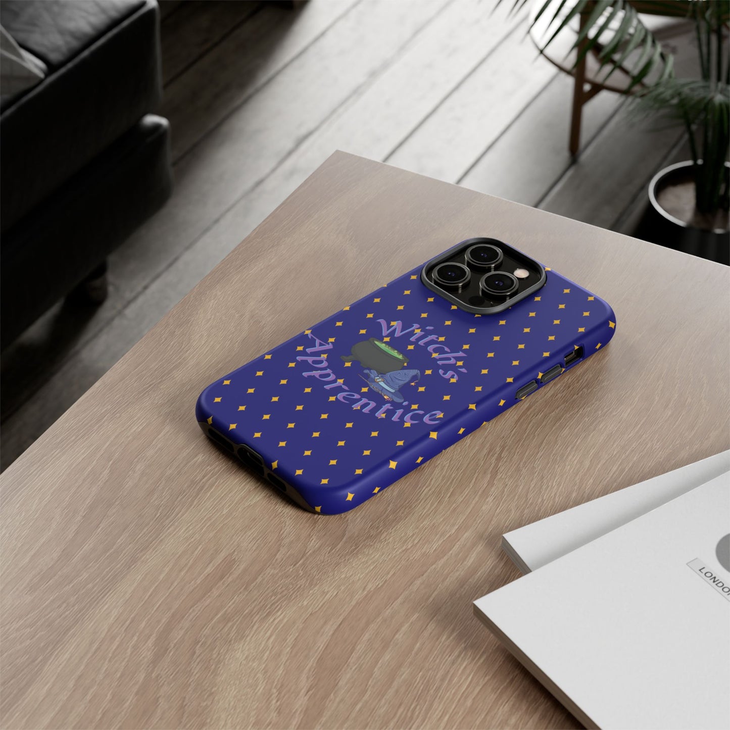 Witch's Apprentice Phone Case, Magical Mobile Cover, Halloween Accessories, Gift for Witches, Cute Phone Case, Unique Phone Protection