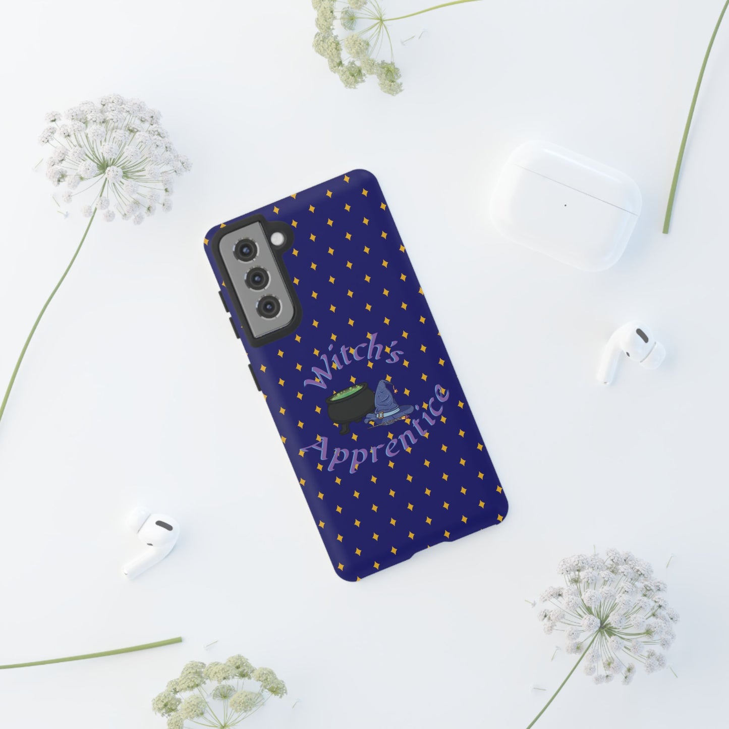 Witch's Apprentice Phone Case, Magical Mobile Cover, Halloween Accessories, Gift for Witches, Cute Phone Case, Unique Phone Protection
