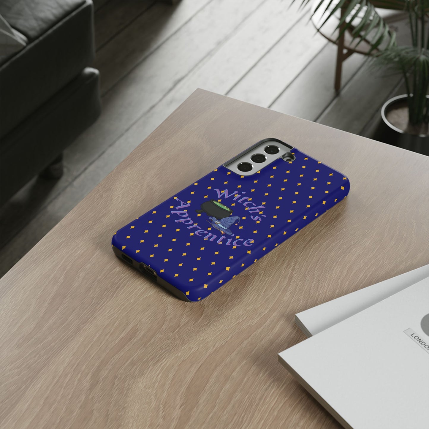 Witch's Apprentice Phone Case, Magical Mobile Cover, Halloween Accessories, Gift for Witches, Cute Phone Case, Unique Phone Protection