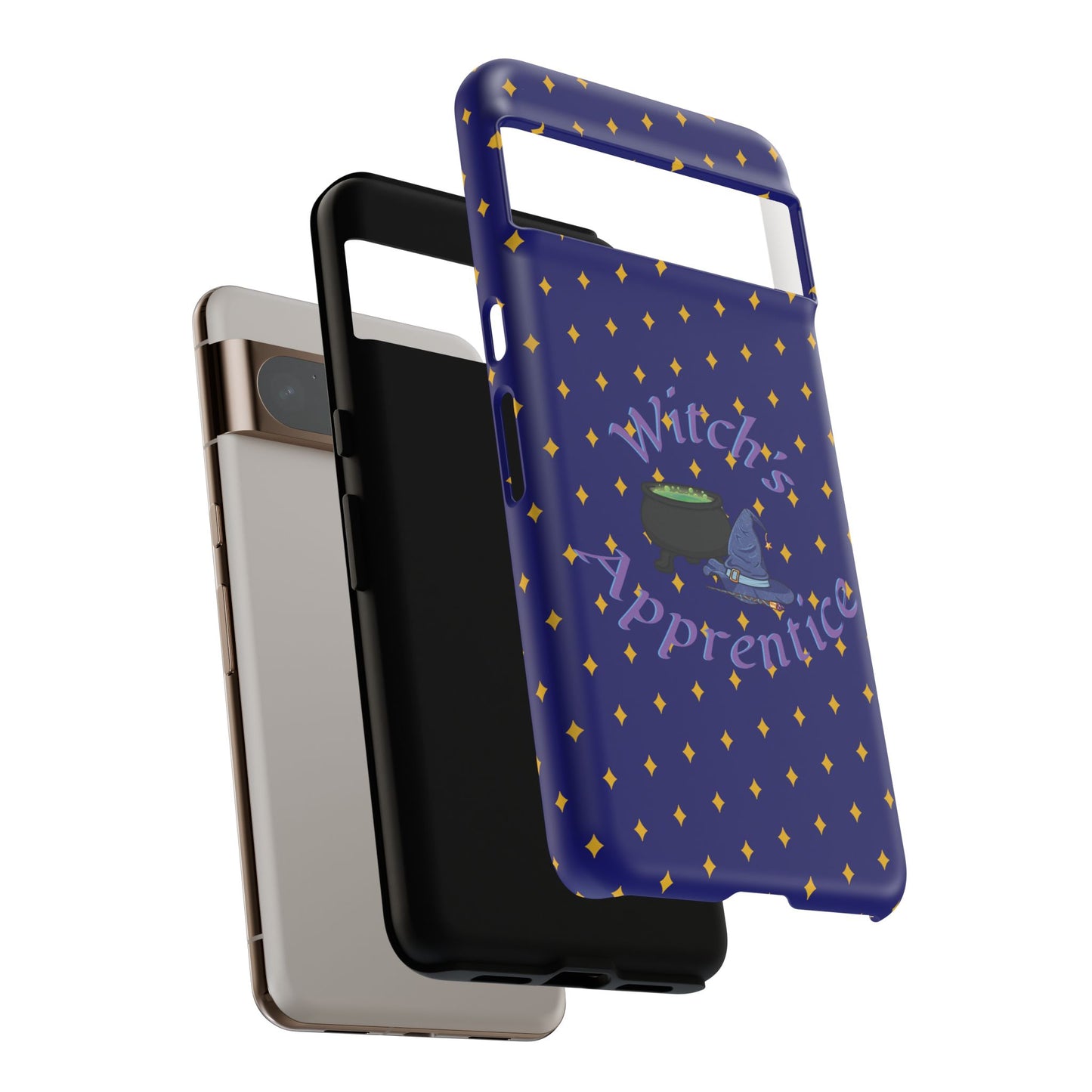 Witch's Apprentice Phone Case, Magical Mobile Cover, Halloween Accessories, Gift for Witches, Cute Phone Case, Unique Phone Protection