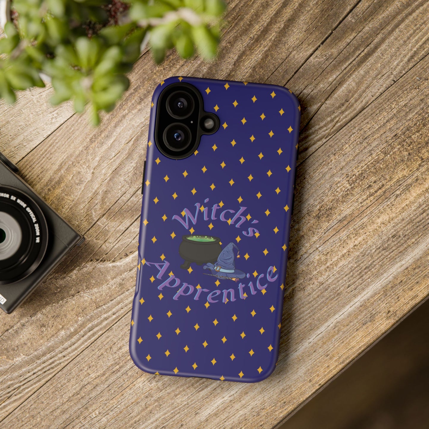 Witch's Apprentice Phone Case, Magical Mobile Cover, Halloween Accessories, Gift for Witches, Cute Phone Case, Unique Phone Protection
