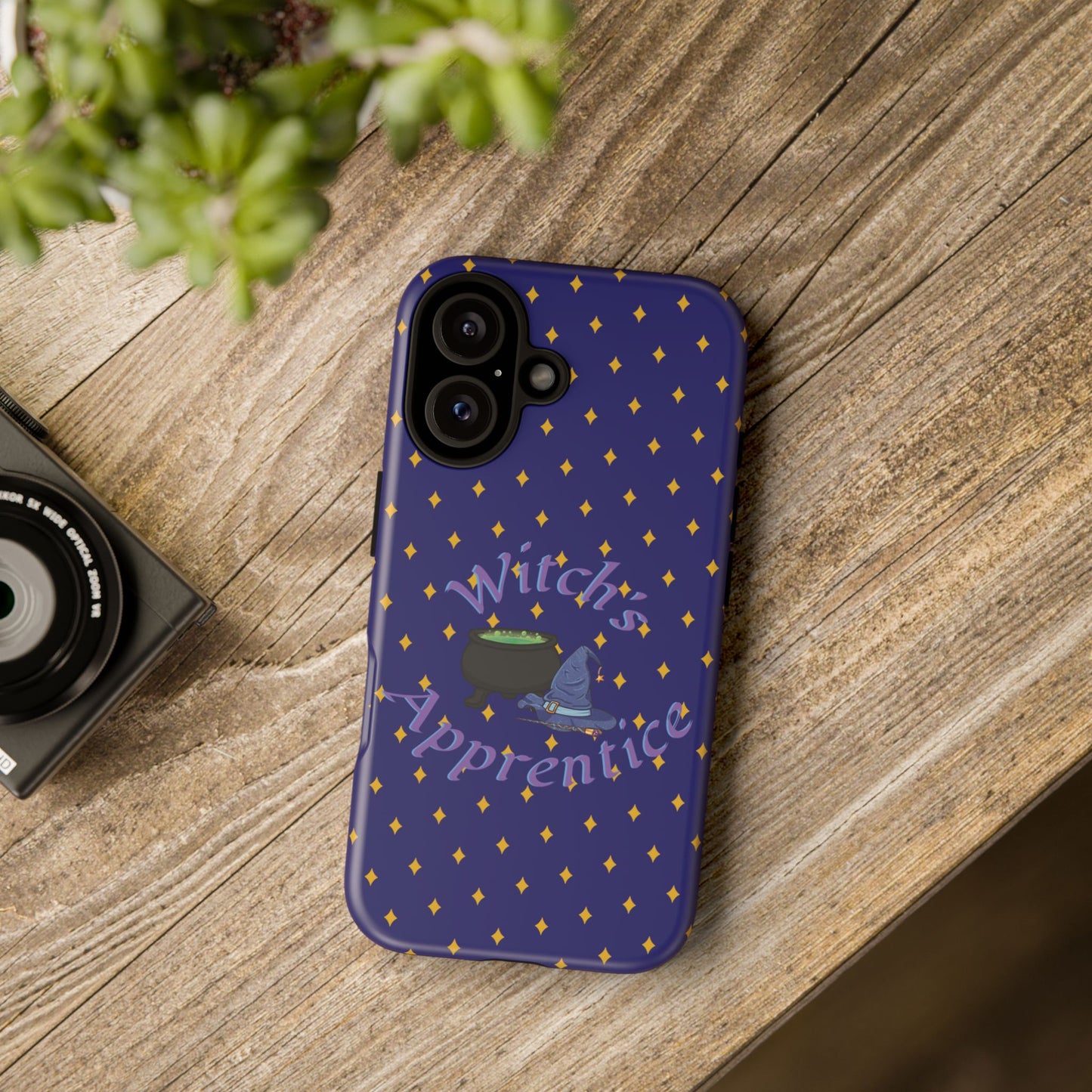 Witch's Apprentice Phone Case, Magical Mobile Cover, Halloween Accessories, Gift for Witches, Cute Phone Case, Unique Phone Protection