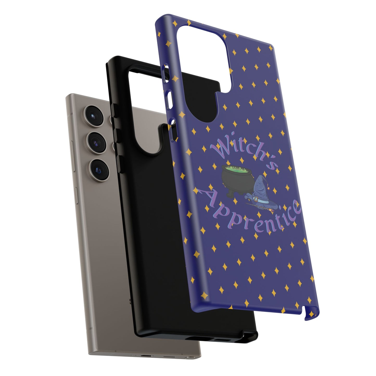 Witch's Apprentice Phone Case, Magical Mobile Cover, Halloween Accessories, Gift for Witches, Cute Phone Case, Unique Phone Protection