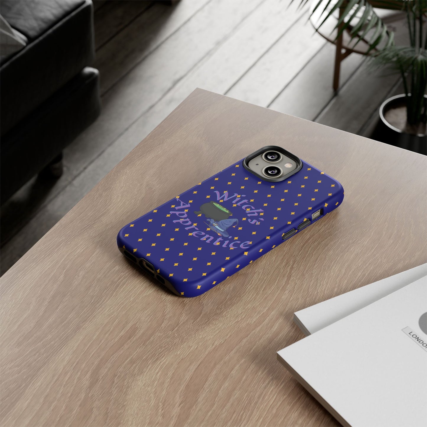 Witch's Apprentice Phone Case, Magical Mobile Cover, Halloween Accessories, Gift for Witches, Cute Phone Case, Unique Phone Protection
