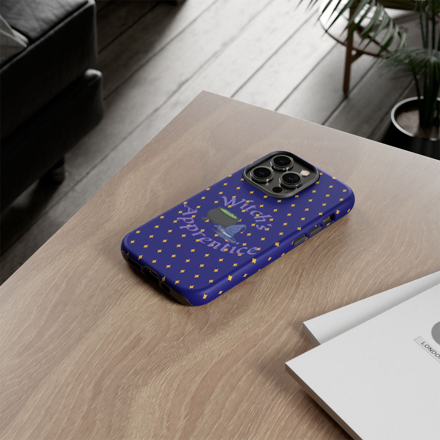 Witch's Apprentice Phone Case, Magical Mobile Cover, Halloween Accessories, Gift for Witches, Cute Phone Case, Unique Phone Protection