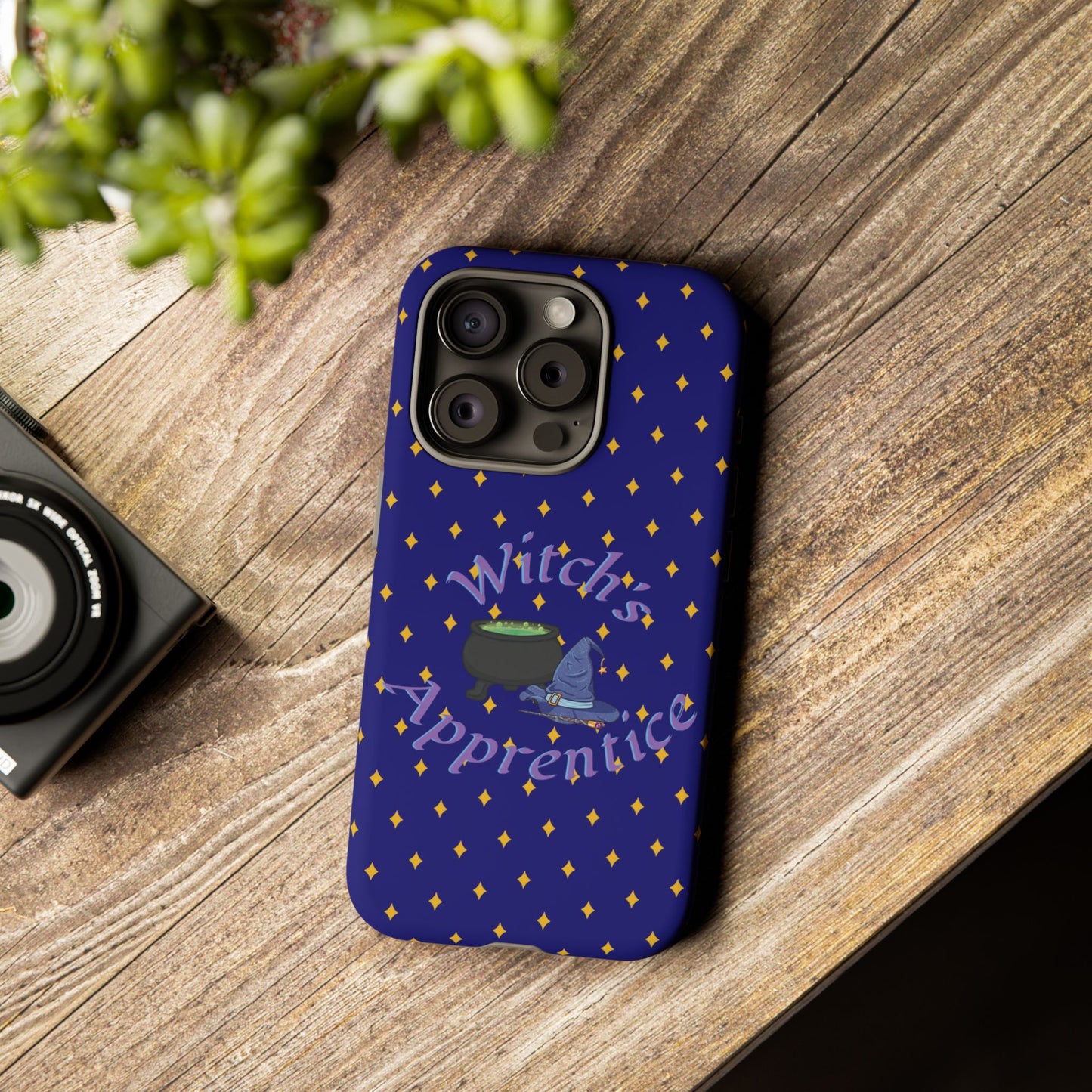 Witch's Apprentice Phone Case, Magical Mobile Cover, Halloween Accessories, Gift for Witches, Cute Phone Case, Unique Phone Protection