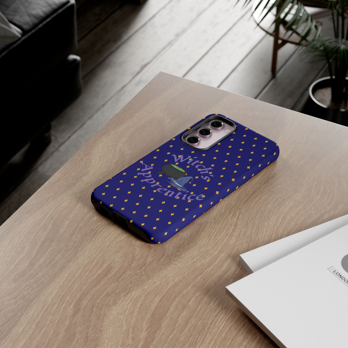 Witch's Apprentice Phone Case, Magical Mobile Cover, Halloween Accessories, Gift for Witches, Cute Phone Case, Unique Phone Protection