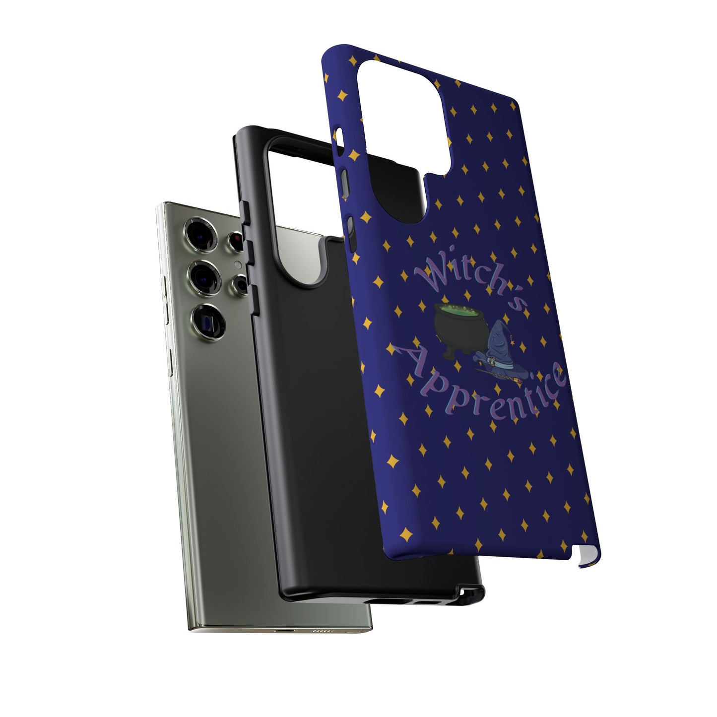 Witch's Apprentice Phone Case, Magical Mobile Cover, Halloween Accessories, Gift for Witches, Cute Phone Case, Unique Phone Protection
