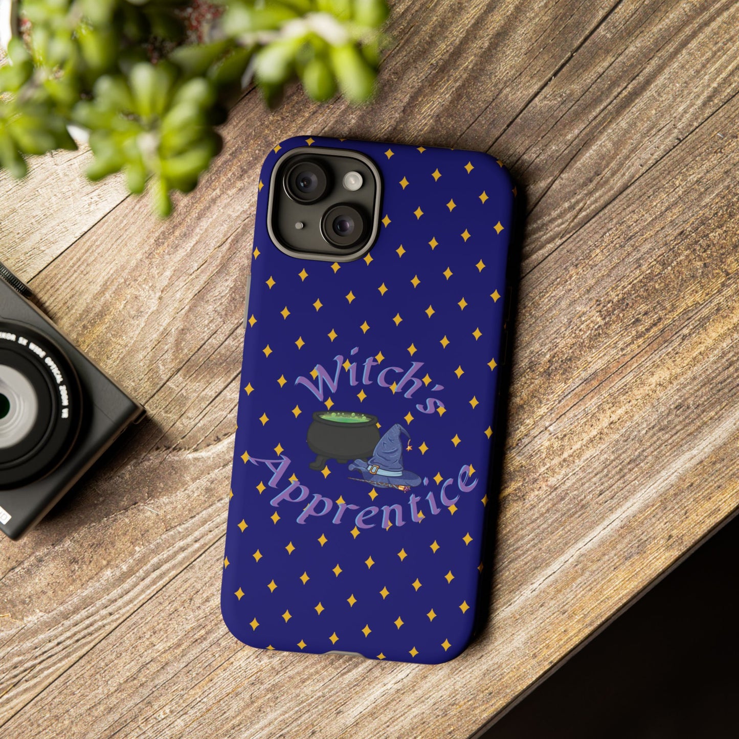 Witch's Apprentice Phone Case, Magical Mobile Cover, Halloween Accessories, Gift for Witches, Cute Phone Case, Unique Phone Protection